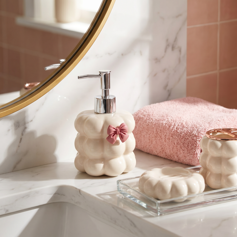 Elegant Ceramic Soap Dispenser