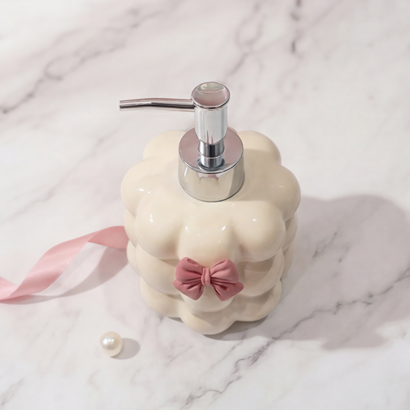 Elegant Ceramic Soap Dispenser