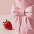 Blush Twist Bow Vase