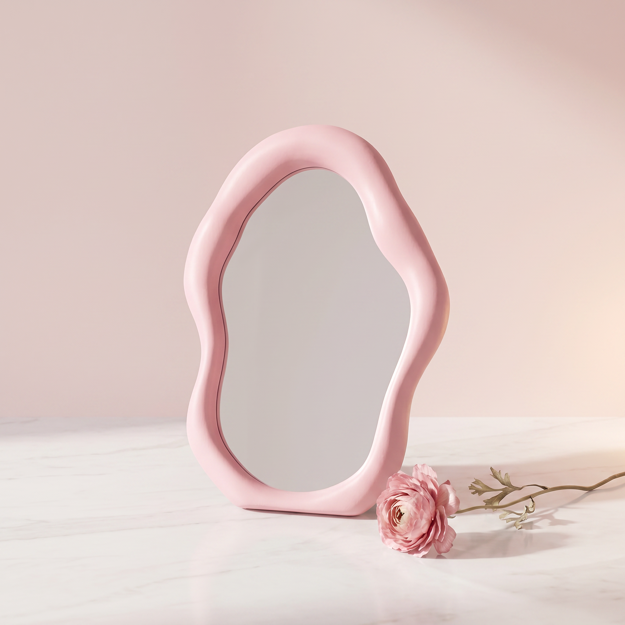 Luna Aura Oval Mirror